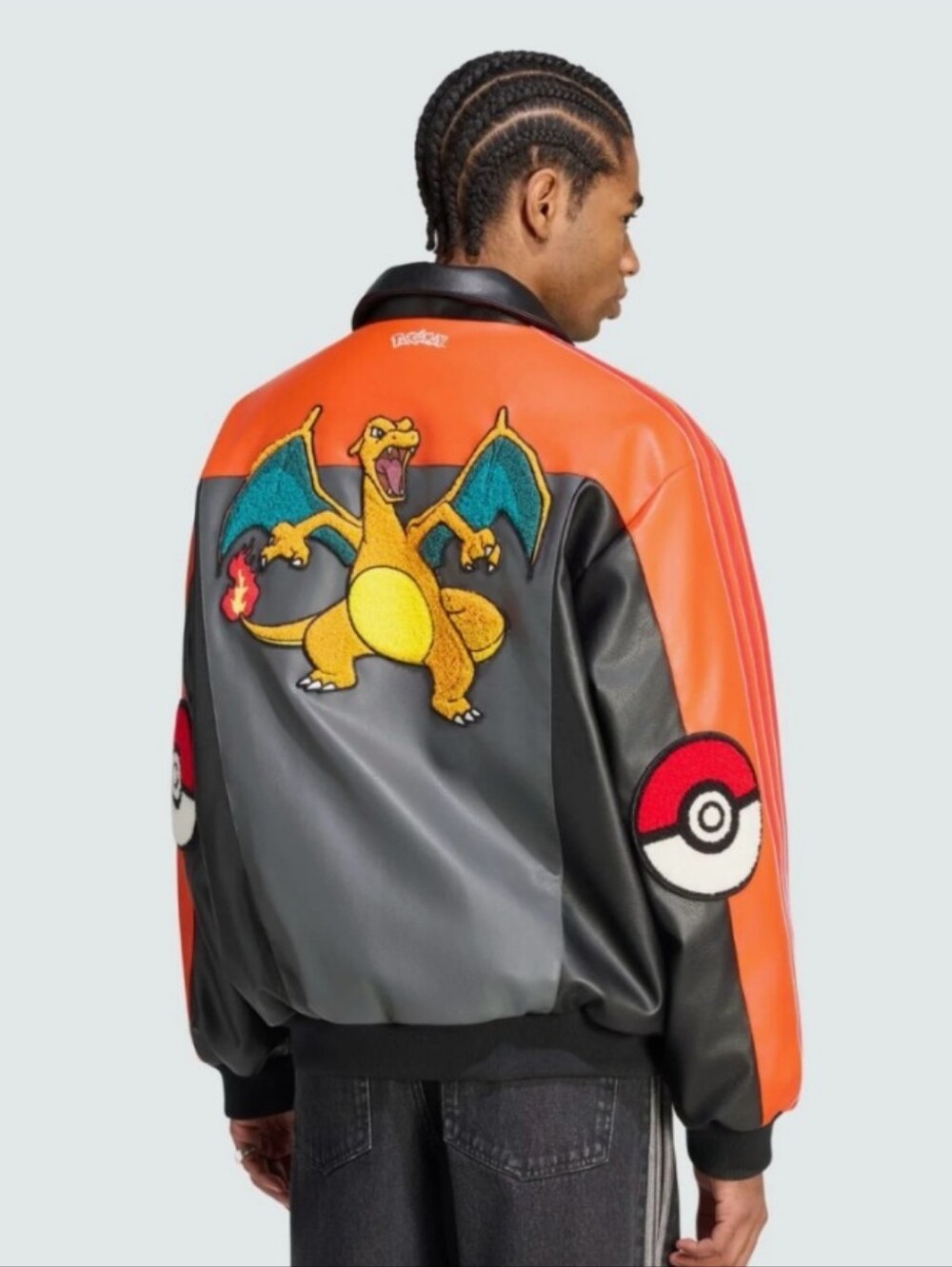 NWT LTD ED Pokemon × Adidas 8Ball Jacket Charizard